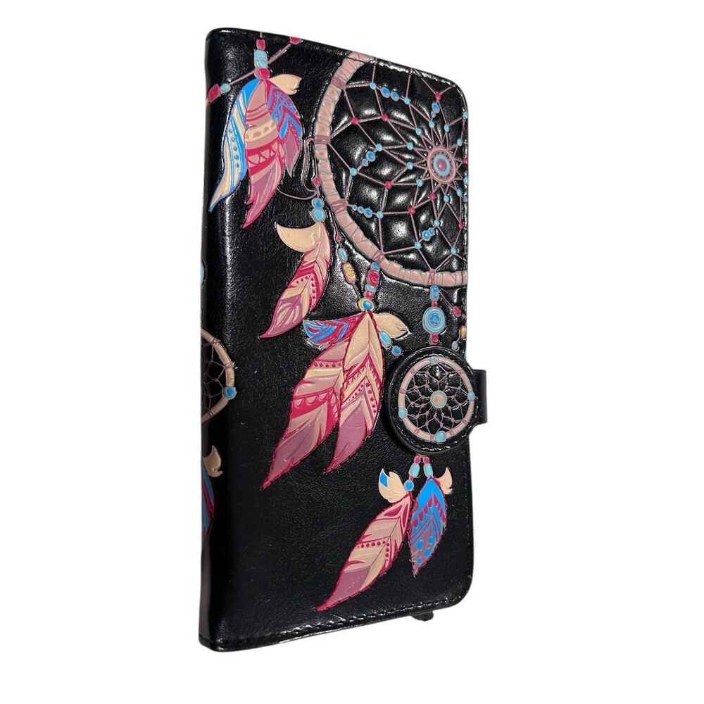Shag Wear Women's Vegan Leather Slim Trendy Clutch Wallet